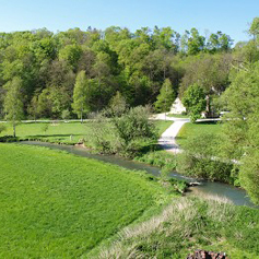 Selbstversorgerhaus Ölmühle: Gartenaussicht